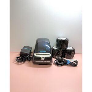 Dymo 450 Turbo LabelWriter Thermal Label Printer 1750283 with Cables & Labels